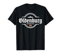 Abbigliamento da viaggio in città a Oldenburg, Germania Maglietta