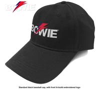 Abbigliamento David Bowie: Rock Off - Aladdin Sane Bolt Logo (Cappellino)