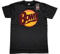 Abbigliamento David Bowie: Rock Off - Diamond Dogs Logo Diamante (T-Shirt Unisex
