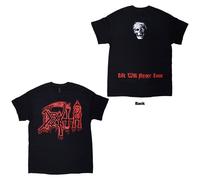 Death' Life Will Never Last 'T-Shirt - Nuovo