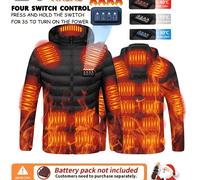 Abbigliamento , di riscaldamento multidirezionale zone, per uscire e freddo, ciclismo e sci , moda casual, , alimentazione USB, power bank non