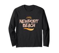 Abbigliamento di strada a Newport Beach, California Maglia a Manica