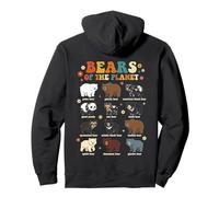 Abbigliamento didattico Bears of The Planet per la Fauna Selvatica Felpa con Cappuccio