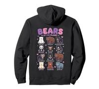 Abbigliamento didattico Bears of The Planet per la Fauna Selvatica Felpa con Cappuccio