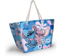 Disney Lilo e Stitch Hug-Borsa da Spiaggia Soleil, Rosa, 52 x 37 cm