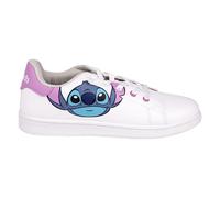 Disney Zapatillas de Stitch, Scarpe da Ginnastica Unisex-Adulto, Bianco, 36 EU