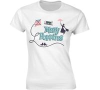 Disney Mary Poppins Logos Girlie-Shirt L