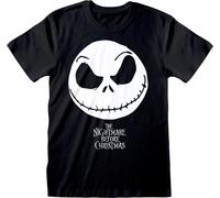 Abbigliamento Disney: The Nightmare Before Christmas - Jack Face (T-Shirt Unisex
