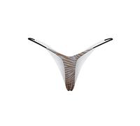 Abbigliamento Donna Mutande Donna Perizoma Slip Slip Bikini a Doppio a Vita Bassa Perizoma Sexy da Donna Perizoma Donna Rosso Mutandine Assorbenti Donna (Khaki, M)