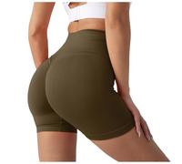 abbigliamento donna palestra, Pantaloncini Palestra Donna, Yoga Pants, Mutande Push Up, Shapewear, Pantaloncini Pallavolo a Vita Alta, Shorts Sportivi Pancia Piatta, Leggings Pantaloncini da Ciclismo