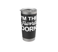 Abbigliamento Dork - Grande design divertente Dorks Bicchiere termico in acciaio inox doppia parete