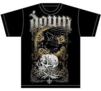 Abbigliamento Down: Rock Off - Swamp Skull (T-Shirt Unisex Tg. 2XL)