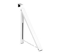 Abbigliamento Drying Rack, Foldable Clothes Hanger, Clothes Rail, Wall-Mounted Drying Rack, Space-Saving Laundry Drying Rail, No Drill Design, 16,93 x 2,36 x 2,36 Inches for Balcony, Laundry, and
