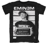 Abbigliamento Eminem: Rock Off - Arrest Black (T-Shirt Unisex Tg. M)