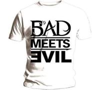 Abbigliamento Eminem: Rock Off - Bad Meets Evil (T-Shirt Unisex Tg. L)