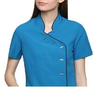 Abbigliamento estetista casacca da lavoro uniforme tunika spa medici donna Iris