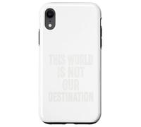 Abbigliamento Eternal Path che ricorda alle anime il loro vero viaggio Custodia per iPhone XR