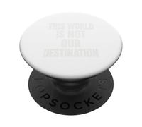 Abbigliamento Eternal Path che ricorda alle anime il loro vero viaggio PopSockets PopGrip Adesivo