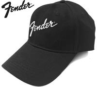 Rock Off officially licensed products Classic Logo Ricamato Fender Berretto da Baseball Nero