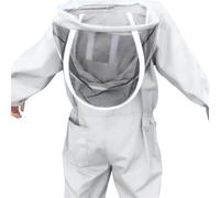 Abbigliamento for apicoltura completo, apicoltori professionisti, protezione for api, tuta da apicoltore, velo, cappello, vestito, attrezzatura for tutto il corpo per la coltivazione del miele(XXL)