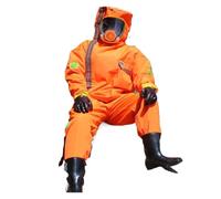 Abbigliamento for vespe Anti-ape addensato Set completo di tuta anti-calabrone traspirante for catturare con strumenti for attrezzatura for coltore ,Resistente e confortevole(Oranje,12V fan XXL)