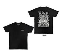 Abbigliamento Gorillaz: Rock Off - Pocket Spray - George Group Back Print (T-Shi