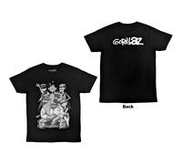 Rock Off officially licensed products Gorillaz George Spray T Shirt Size L