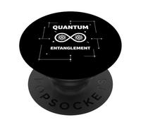 Abbigliamento grafico Quantum Entanglement Infinity Atom Physics PopSockets PopGrip Adesivo