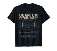 Abbigliamento Grafico Teoria della Scienza della Fisica dell'entanglement quantistico Maglietta