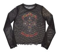 Abbigliamento Guns N' Roses: Rock Off - Appetite For Destruction Mesh (Ladies Cr