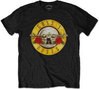 Abbigliamento Guns N' Roses: Rock Off - Classic Logo Black (T-Shirt Bambino 3-4
