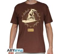 Abbigliamento Harry Potter: Sorting Hat Brown Basic (T-Shirt Unisex Tg. XL)