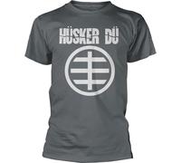 Abbigliamento Husker Du: Circle Logo 2 (T-Shirt Unisex Tg. M)