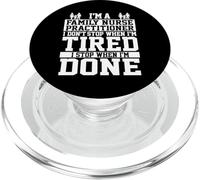 Abbigliamento infermiera di famiglia Practitioner | Miglior design FNP carino PopSockets PopGrip per MagSafe