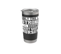 Abbigliamento infermiera Night Shift - Amazing Nurses Design Bicchiere termico in acciaio inox doppia parete