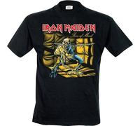 Abbigliamento Iron Maiden: Rock Off - Piece Of Mind (T-Shirt Unisex Tg. L)