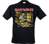 Collectors Mine Iron Maiden - Piece Of Mind, T Shirt Uomo, Nero, M