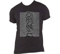 Joy Division T Shirt Unknown Pleasures Album Back Print Ufficiale Unisex Nero Size XXXXXL