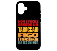 Abbigliamento Lavoro Da Tabaccaio Regalo Divertente Custodia per iPhone 16