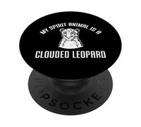 Abbigliamento leopardato | Design unico per gli amanti dei leopardi PopSockets PopGrip Adesivo