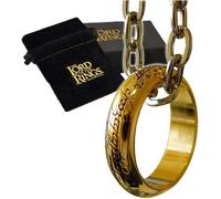 La Nobile Collezione Anello unico replica del Signore degli Anelli - Scala 1:1 - Con catena per appenderlo