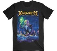 Megadeth: Rust In Peace 30Th Anniversary (Back Print) (T-Shirt Unisex Tg. XL) -