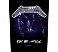 Abbigliamento Metallica: Ride The Lightning (Toppa Da Schiena)