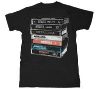 METALLICA - CASSETTE BLACK T-Shirt Medium