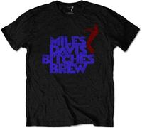 Abbigliamento Miles Davis: Rock Off - Bitches Brew Vintage (T-Shirt Unisex Tg. X