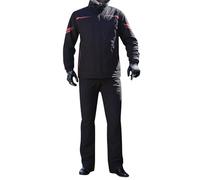 Abbigliamento Moto Donna, 2 Pezzi Giacca Pantaloni Antipioggia Completo, Con Cappuccio, Impermeabile, Antivento, Leggero, Abbigliamento per Scooter Moto Touring 4 Stagioni, M-4XL
