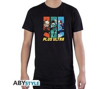 My Hero Academia: Heroes' Colors Black Basic (T-Shirt Unisex Tg. M) -