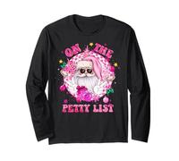 Abbigliamento Natalizio Rosa Western On The Petty List Maglia a Manica
