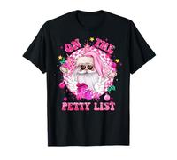 Abbigliamento Natalizio Rosa Western On The Petty List Maglietta