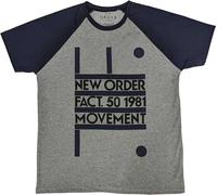 Abbigliamento New Order: Rock Off - Movement (T-Shirt Unisex Tg. L)